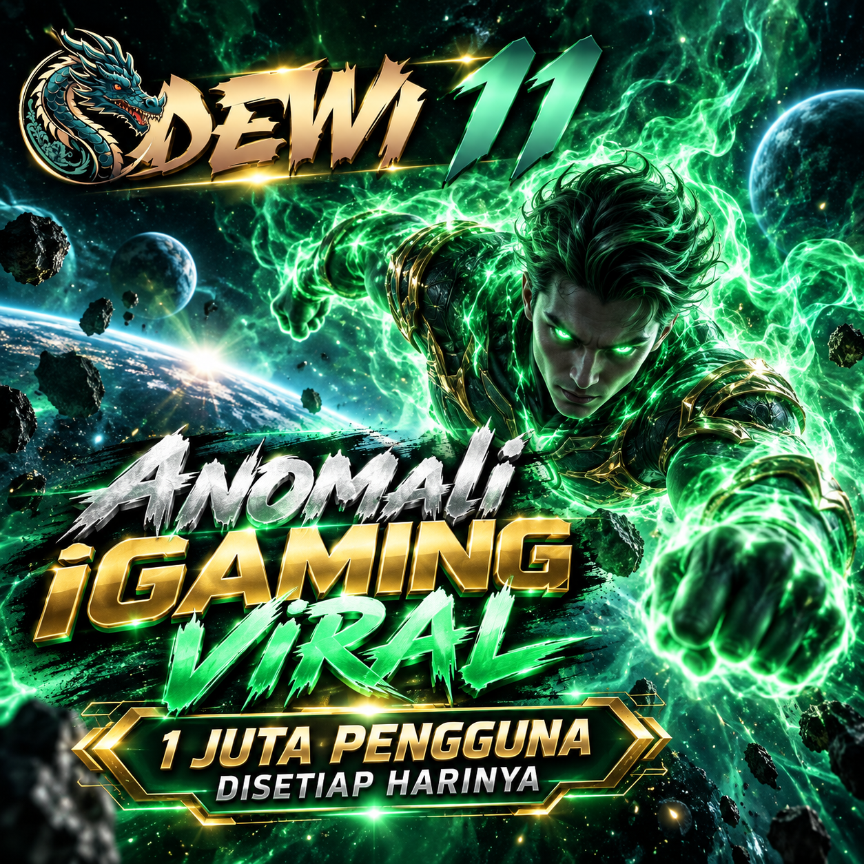 DEWI11 : Anomali iGaming Viral Dengan 1 Juta Pengguna Disetiap Harinya